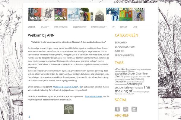 Fifteen theme site design template sample