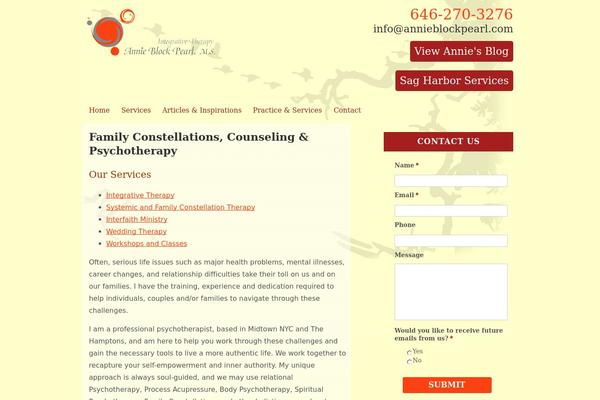 Headway theme site design template sample