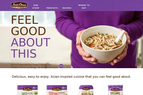 anniechun.com site used Annie-chun_2-0-2