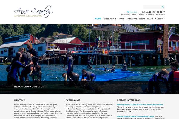 Cherry Framework theme site design template sample