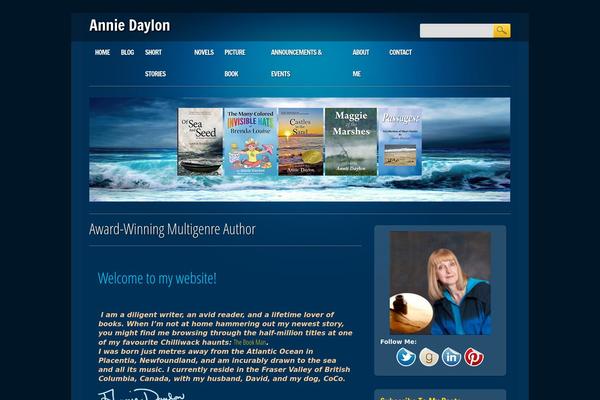 Online Marketer theme site design template sample