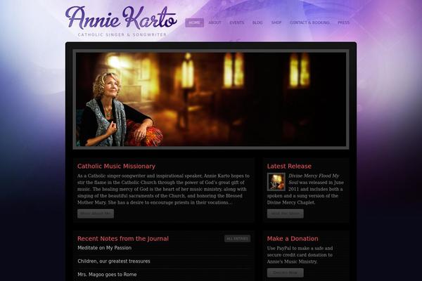 anniekarto.com site used Annie