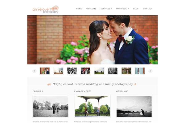 Dandelion theme site design template sample