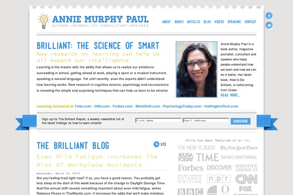 imprint_white theme websites examples