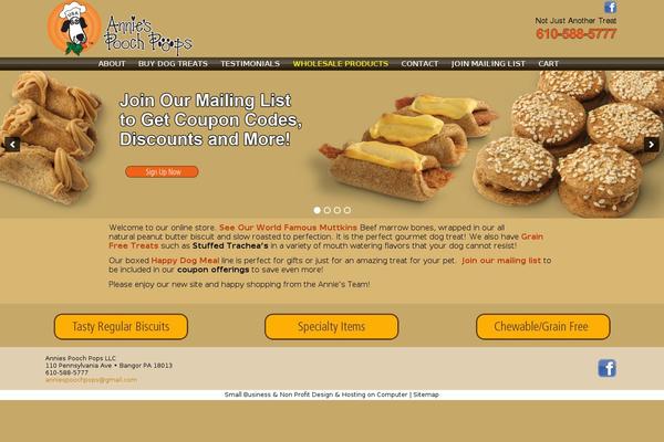 anniespoochpops.com site used Anniespoochpops-2016_13