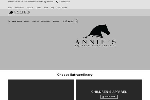 anniesusa.com site used Maya