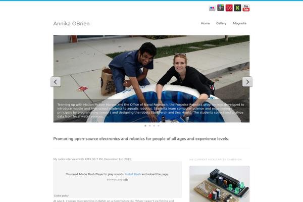 Construct theme site design template sample