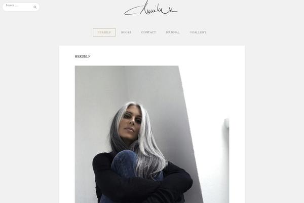 Oulipo theme site design template sample