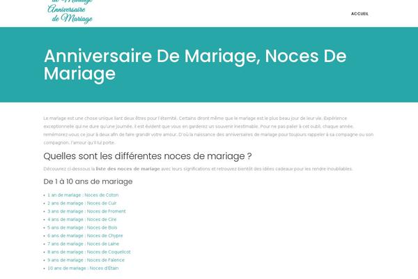 Moments theme site design template sample