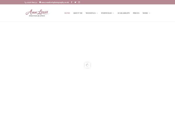 Divi theme site design template sample