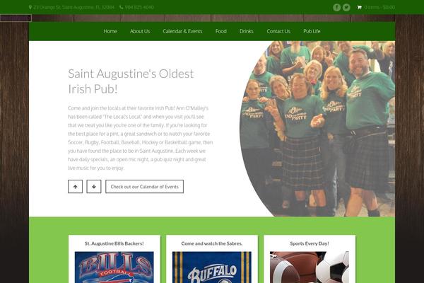 Garnish theme site design template sample