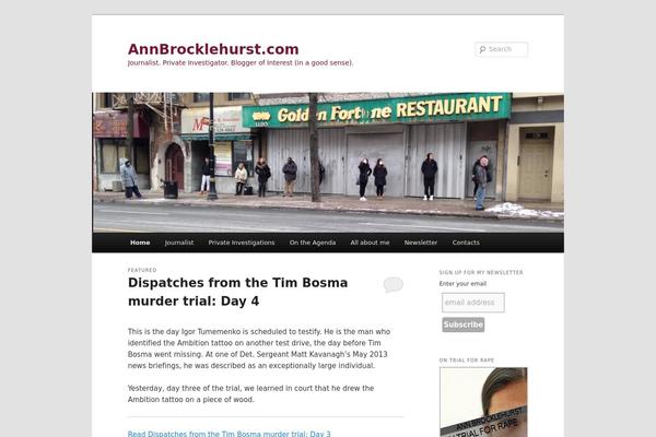 Site using Twenty Eleven Theme Extensions plugin