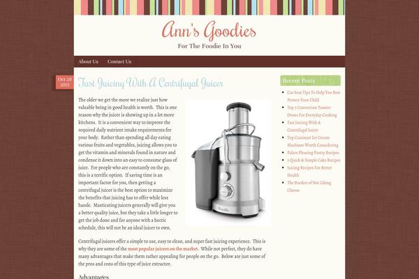 Scrappy theme site design template sample