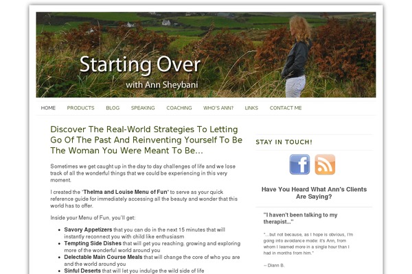 Salient Child theme site design template sample