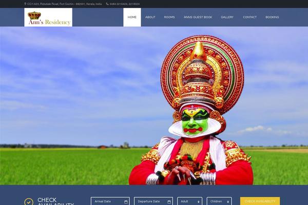 Hillter theme site design template sample