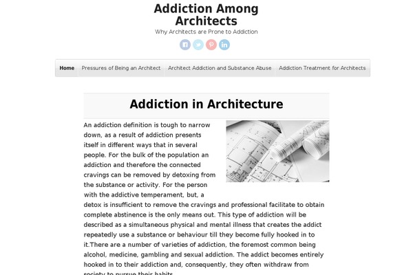 Nu White theme site design template sample