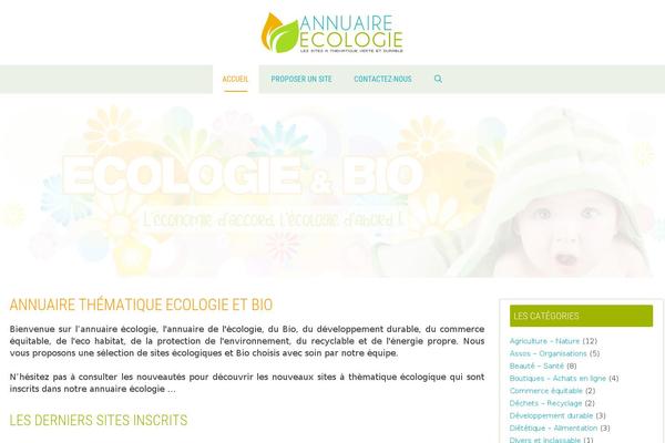 Generatepress_child theme site design template sample