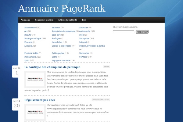 jQ theme site design template sample