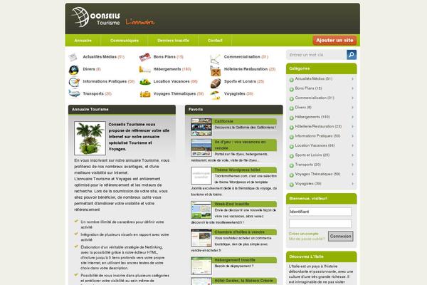 Site using Better Tag Cloud plugin