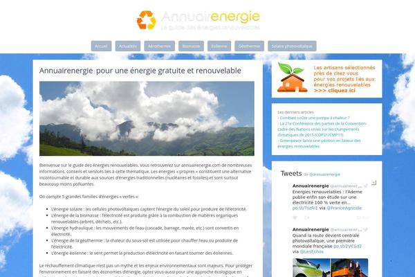 Simple Life theme site design template sample