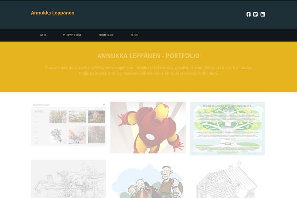 Fairview theme site design template sample