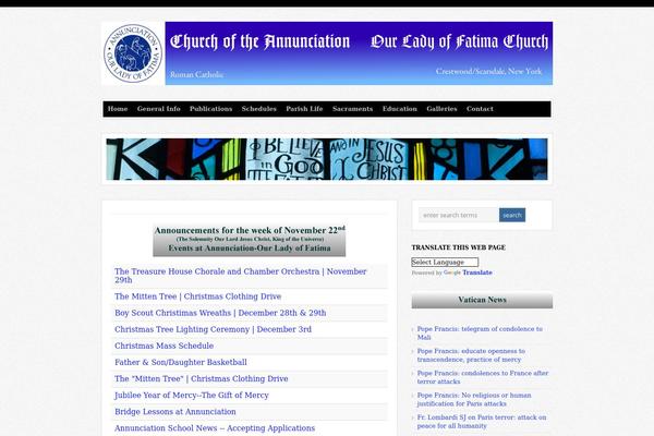 annunciationcrestwood.com site used Wp-bold111