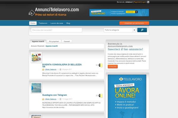 ClassiPress theme site design template sample