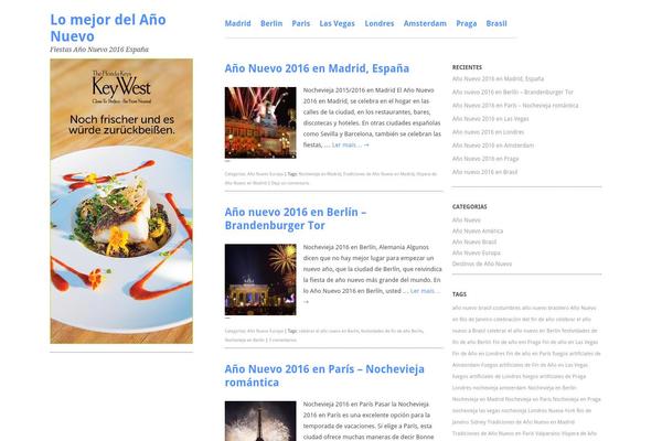 Ari theme site design template sample