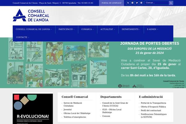 Site using Extendify plugin