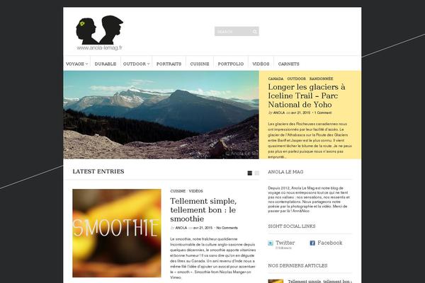 GeneratePress theme site design template sample
