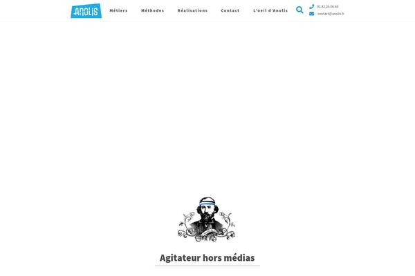 Redfolio theme site design template sample