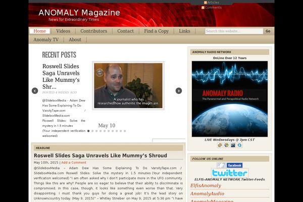 Cover WP theme site design template sample