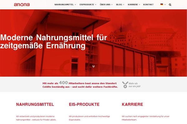 Mobius-child theme site design template sample