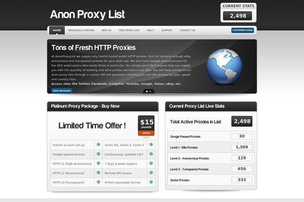 Phenomenon theme site design template sample