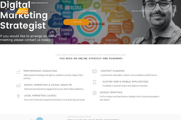 anoopmishra.com site used Viewpoint