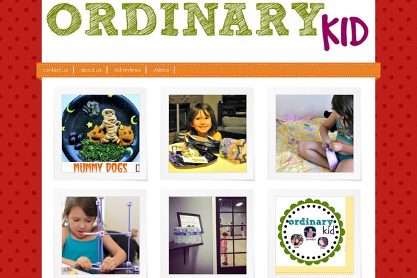 anordinarykid.com site used Bee Crafty