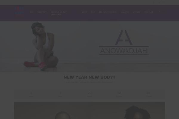 Site using The Social Links plugin
