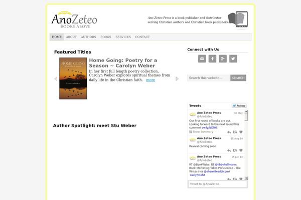 Prose theme site design template sample
