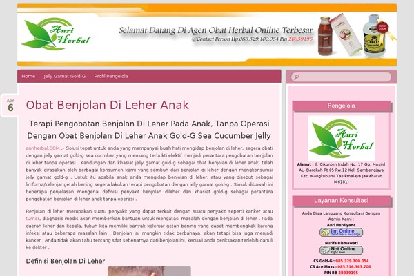 Bouquet theme site design template sample