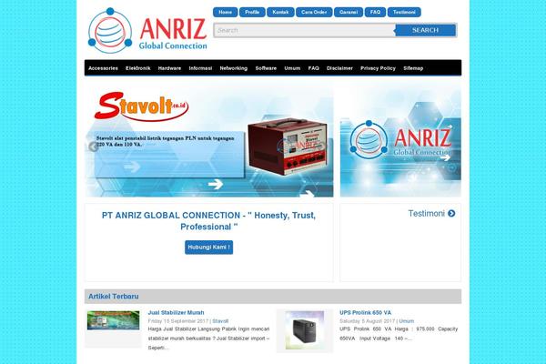 Bisnis theme site design template sample