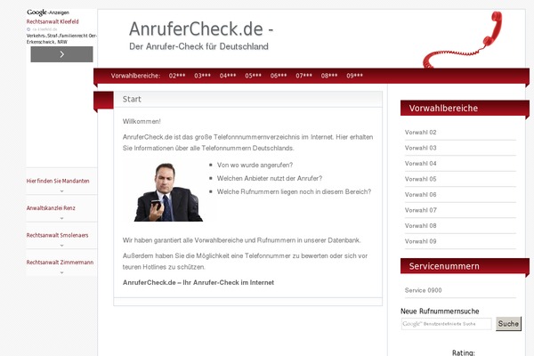 HeatMap AdAptive theme site design template sample
