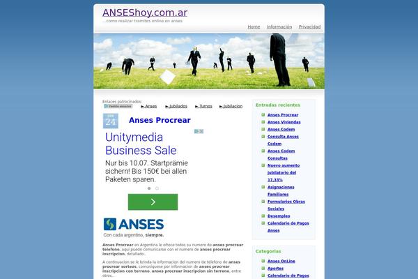 Blue-business-10 theme site design template sample