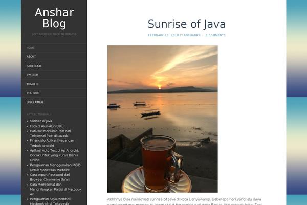 ansharamin.net site used Flat
