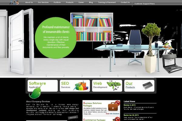 Site using Social Profiles Widget plugin