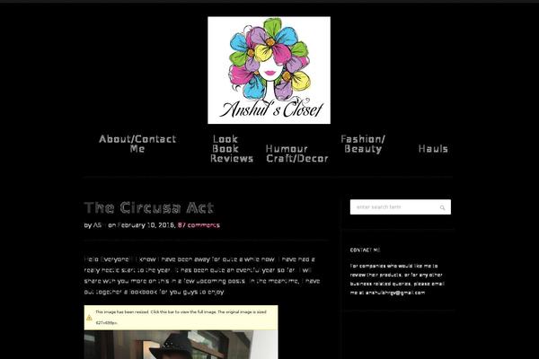 Truly Minimal theme site design template sample