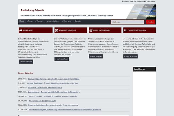 Site using Ditty News Ticker plugin