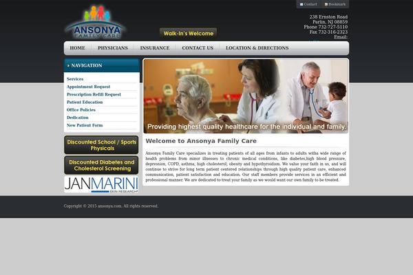 Triumph theme site design template sample