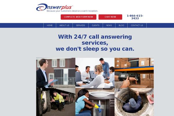 answerplus.ca site used Radii