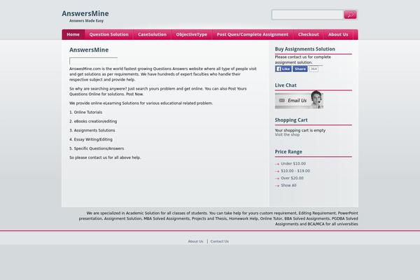 Live Color theme site design template sample