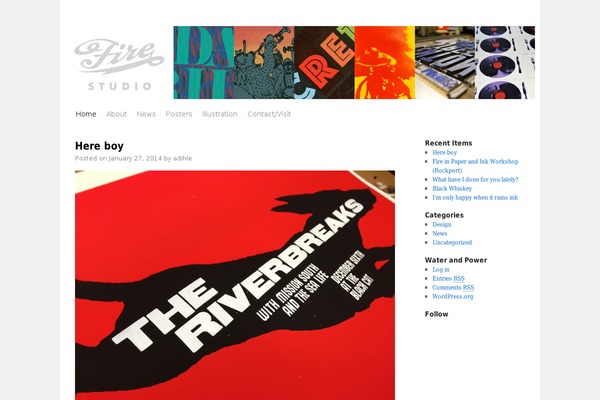 Twist of Ten theme site design template sample